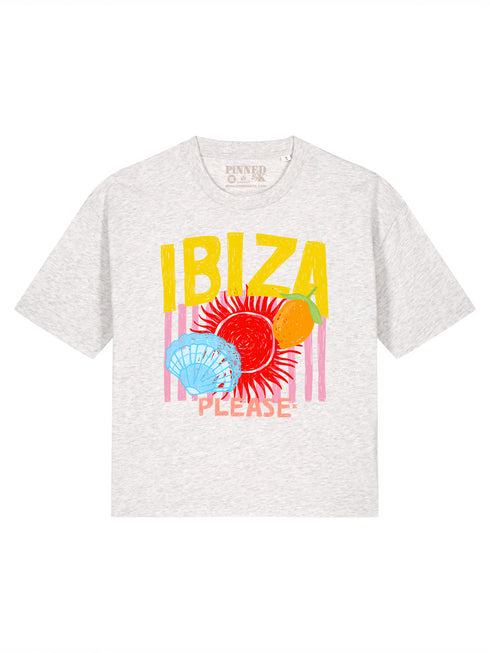 Boxy T-shirt Ibiza Please